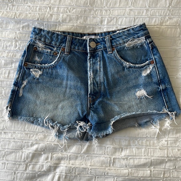 Zara Shorts Zara Denim Shorts Poshmark